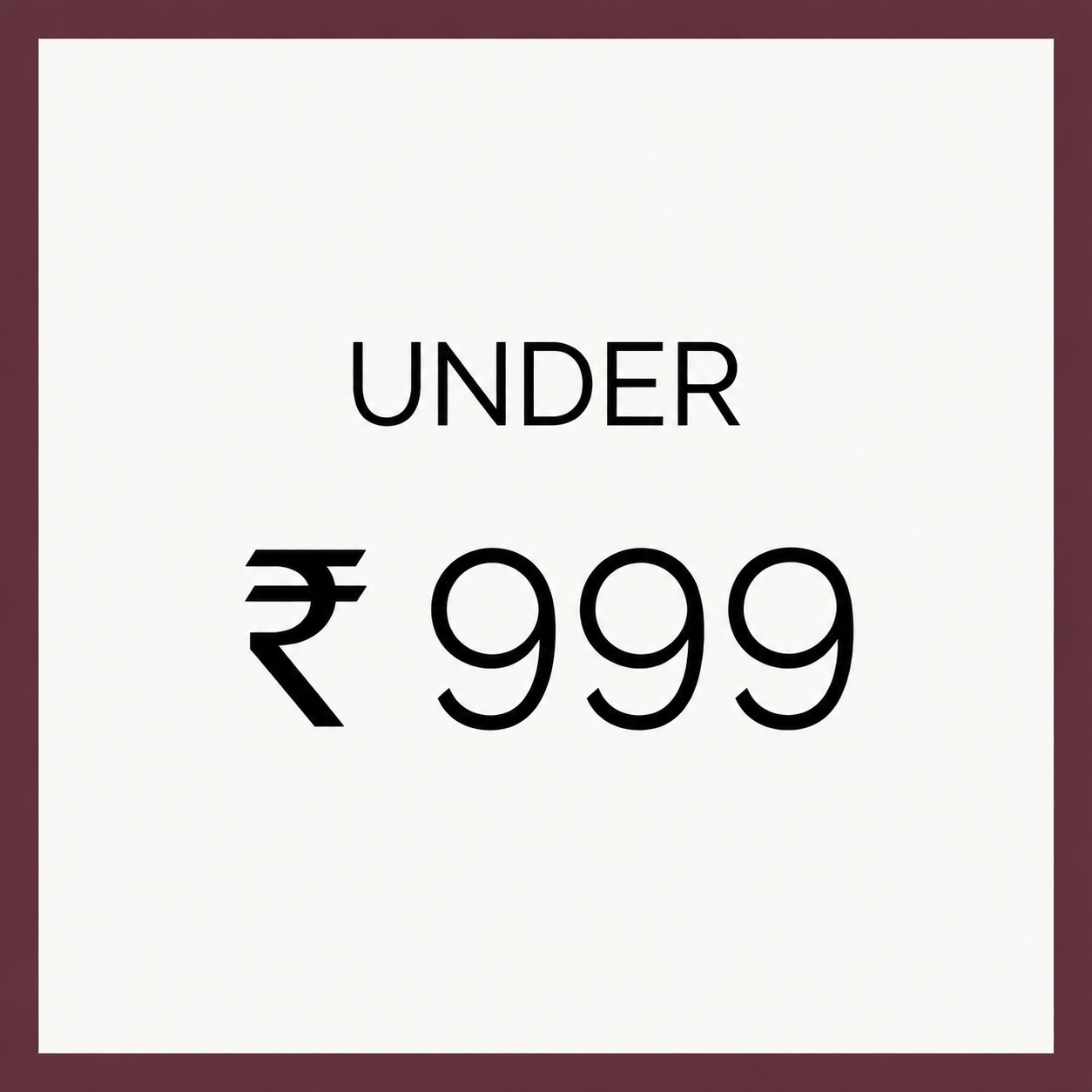 Under 999