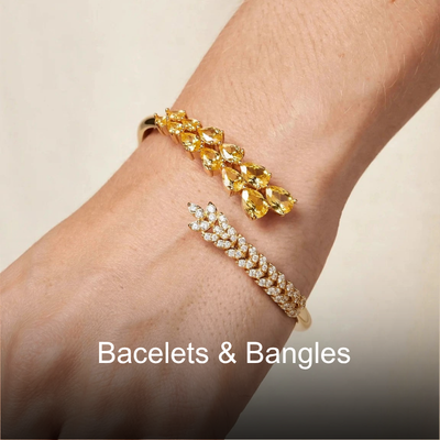 Bracelets and bangles collection - kada, tennis bracelets, and cuffs for women at Jeeva Fashions