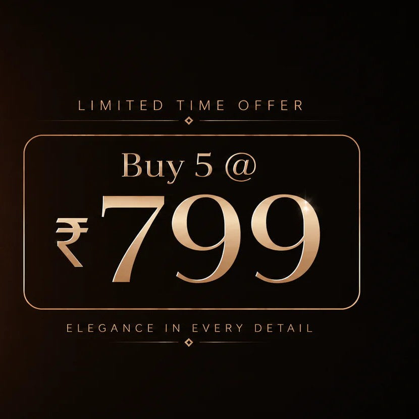 Buy 5 at 799 jewellery bundle offer - JeevaFashions