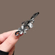 Cat eye flower hair side clip for girls and women JeevaFashions