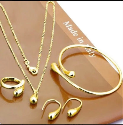 Fashion jewellery set close up detail JeevaFashions