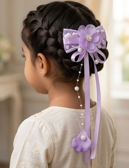 hair clip floral