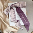 Majestic pagoda silk-feel artistic skinny scarf hair ribbon JeevaFashions